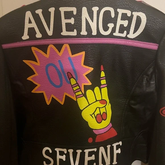 Heavy Duty Women’s Leather Biker Jacket size XL
